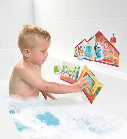 Toomies Badelegetøj - Bluey's House Bath Stickers