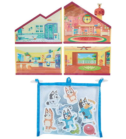 Toomies Badelegetøj - Bluey's House Bath Stickers