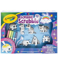 Crayola Creation Set - Scribble Scrubbie Unipets - 7 Pets