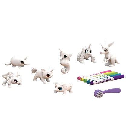 Crayola Kreasæt - Scribble Scrubbie Unipets - 7 Pets