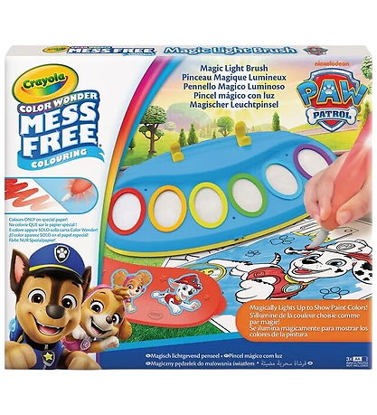 Crayola Kreasæt - Magic Light-Up Brush - Paw Patrol
