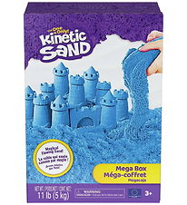 Kinetic Sand Sable de plage - 5 kg - Bleu