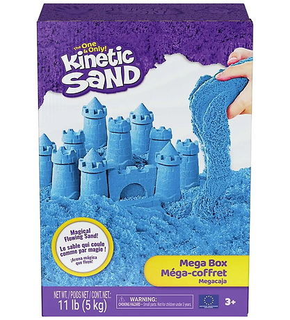 Kinetic Sand Strandsand - 5 Kg - Blå