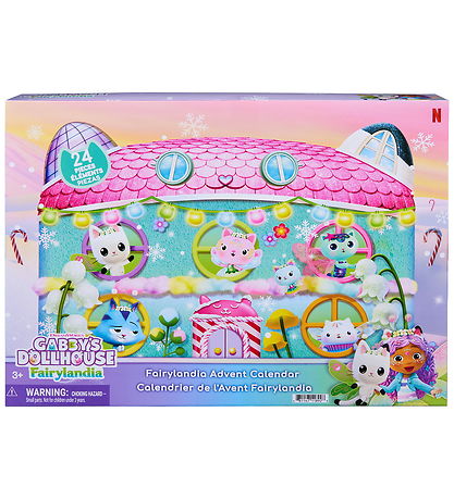 Gabby's Dollhouse Julekalender - 2026 - Fairylanda - 24 Låger