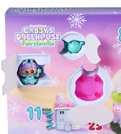 Gabby's Dollhouse Julekalender - 2026 - Fairylanda - 24 Låger