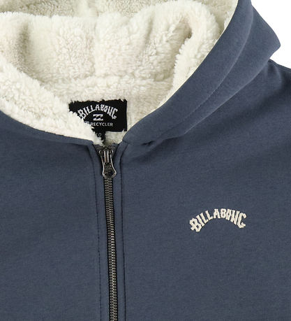 Billabong Cardigan m. Fleece - Arch Sherpa - Ombre Blue
