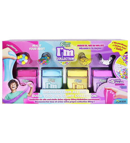 Slimy Slim - Sensory Slimy Ultimate Collection 4 Pcs Box Set