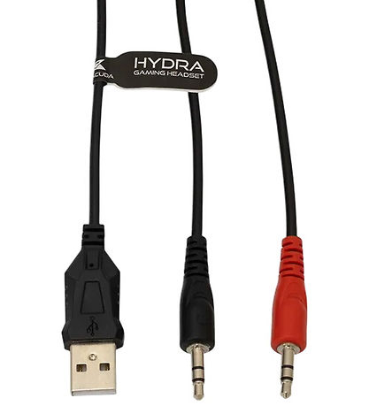 Baracuda Høretelefon - Hydra - Hvid