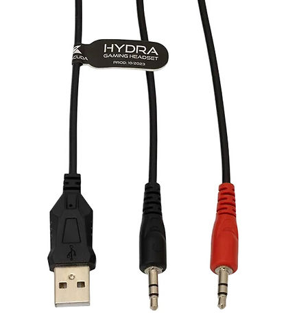 Baracuda Høretelefon  Hydra - Sort