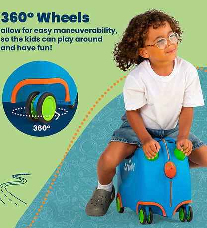 Trunki Kuffert - Castor Wheels - Terrance