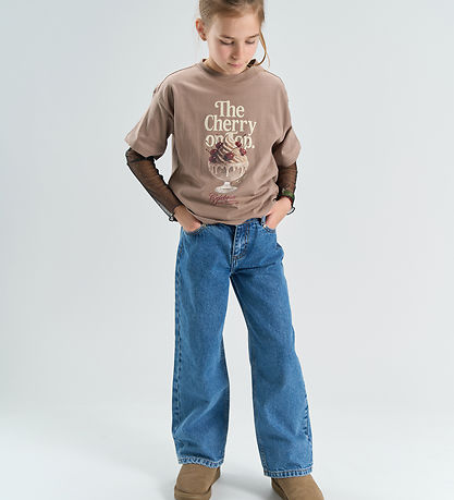 The New T-shirt - TnYoletta - Taupe Gray