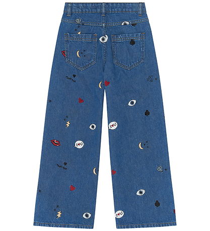 The New Jeans - Wide Fit - TnYamila - Medium Blue Denim