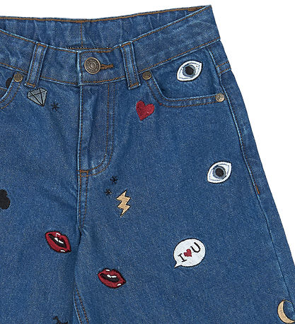The New Jeans - Wide Fit - TnYamila - Medium Blue Denim