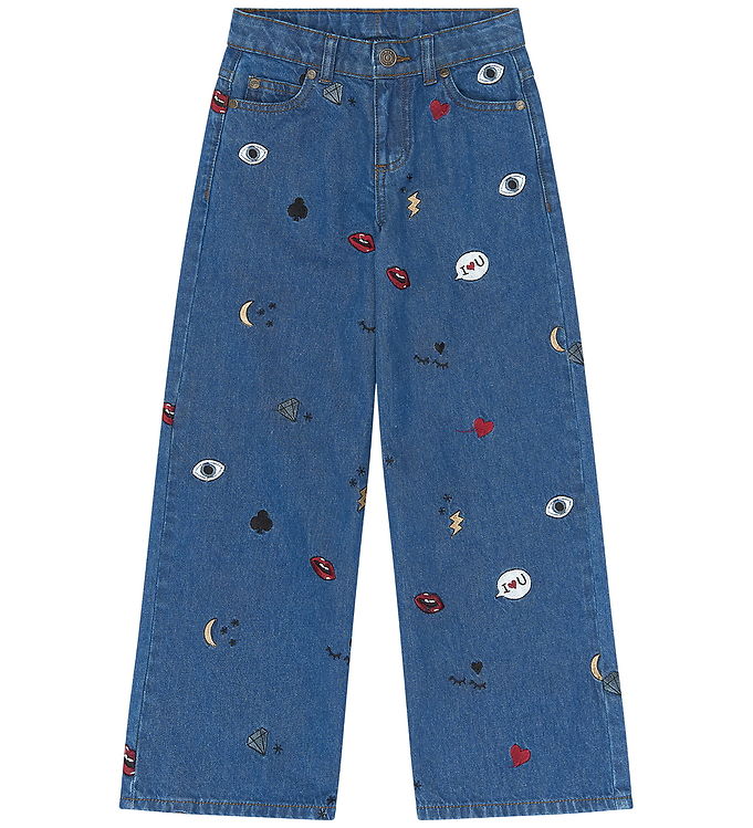 The New Jeans - Wide Fit - TnYamila - Medium Blue Denim