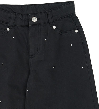 The New Jeans - Wide Fit - TnYindi - Black denim