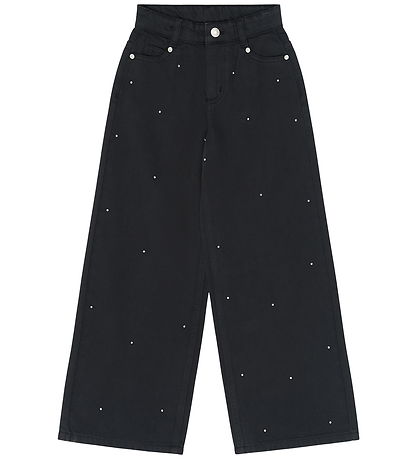 The New Jeans - Wide Fit - TnYindi - Black denim