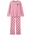Name It Nattøj - 2-delt - NkfReaq - Full Blooming Pink