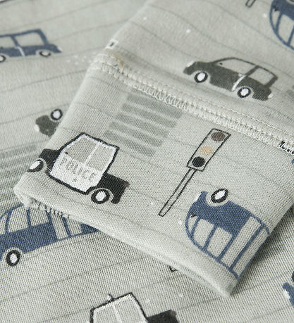 Name It Leggings - Uld - NmmWillow - Mineral Gray/City Cars