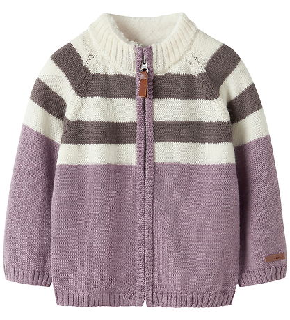 Name It Cardigan - Uld - Strik - NmfWriss - Toadstool
