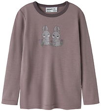 Name It Bluse - Uld - NmfWillow - Toadstool/Bunnies