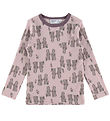 Name It Bluse - Uld - NmfWillow - Violet Ice/Bunnies