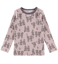 Name It Bluse - Uld - NmfWillow - Violet Ice/Bunnies