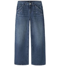 LMTD Jeans - Wide - NlfBirm - Dark Blue Denim
