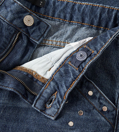 LMTD Jeans - Wide - NlfBirm - Dark Blue Denim