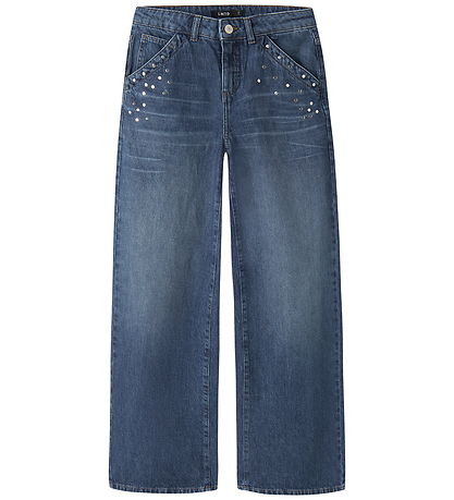 LMTD Jeans - Wide - NlfBirm - Dark Blue Denim