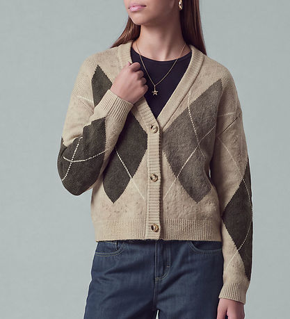 LMTD Cardigan - Strik - NlfKleaveHarlekin - Peyote