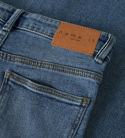Name It Jeans - Wide - NkfPolly - Medium Blue Denim