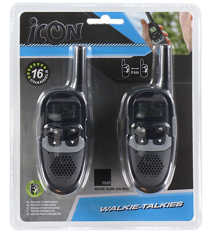 Icon Walkie Talkies - 2-stk - 8 km