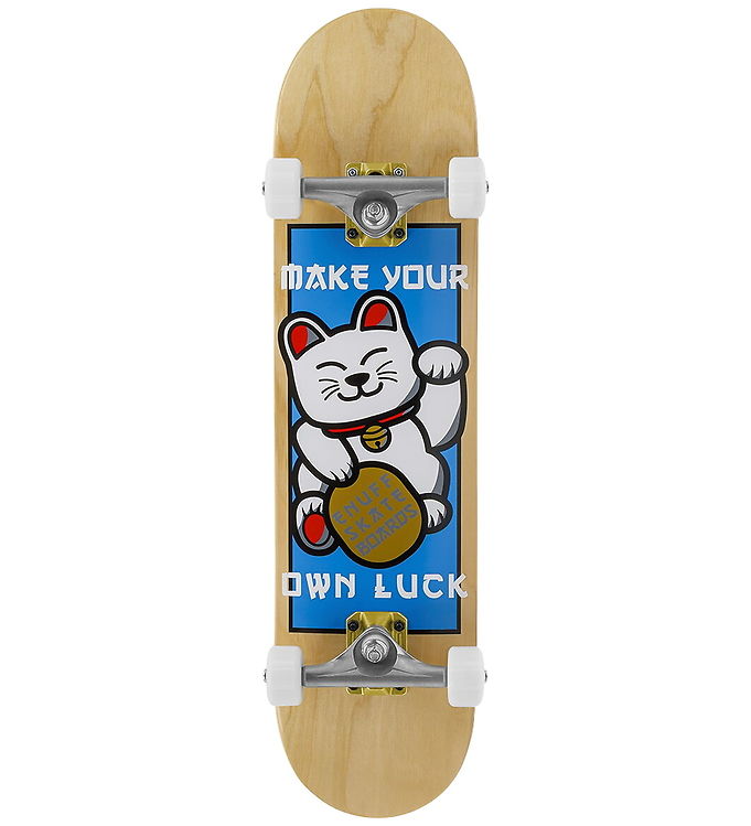 Enuff Skully Skateboard - Lucky Cat Complete - 7,25 x 29,5 - Nat