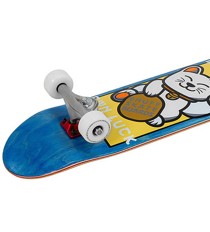 Enuff Skully Skateboard - Lucky Cat Mini Complete - Blue - 7.25
