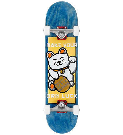 Enuff Skully Skateboard - Lucky Cat Mini Complete - Blue - 7.25