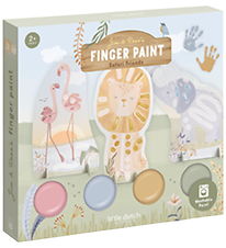 Little Dutch Fingermaling - Safari Friends