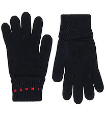 Marni Handsker - Strik - Sort