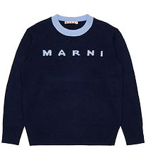 Marni Bluse - Strik - Dark Sea Blue