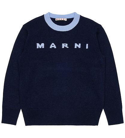 Marni Bluse - Strik - Dark Sea Blue