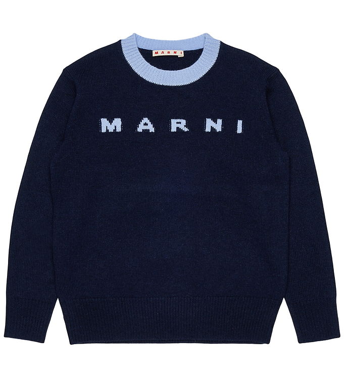 Marni Bluse - Strik - Dark Sea Blue