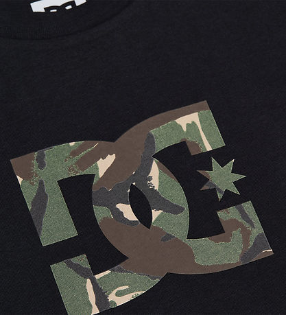 DC T-shirt - Sort m. Print