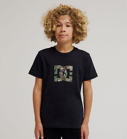 DC T-shirt - Sort m. Print