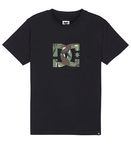 DC T-shirt - Sort m. Print