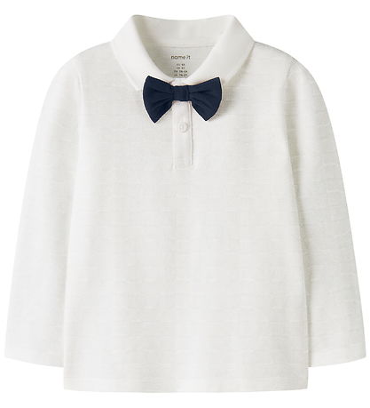 Name It Polobluse - NmmRogula - Bright White