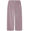 Name It Bukser - Wide - NkfDitsa - Mauve Shadows