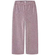 Name It Bukser - Wide - NkfDitsa - Mauve Shadows