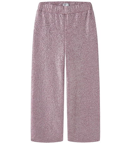 Name It Bukser - Wide - NkfDitsa - Mauve Shadows