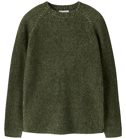 Name It Bluse - Strik - NkmRosla - Olive Night