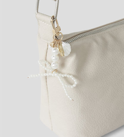 Name it Nøglering - NKFRISETTE - Bright White/Bow