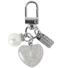 Name it Nøglering - NKFRISETTE - Silver/Heart